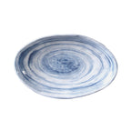Thumbnail image #1 for G.E.T. Van Gogh - EGS D751OV-ND Oval Deep Melamine Plate, 9 oz, Navy Design, 7-3/4" x 5-5/8" Case of 6