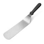 Thumbnail image #1 for New Star Foodservice 36190 Flexible Stainless Steel Turner, 8-1/4" x 3" Blade, Black Plastic Handle Case of 72