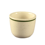 Thumbnail image #1 for CAC China Emerald CES-45 Chinese-Style Ceramic Tea Cup, 4-1/2 oz., Round, Unhandled Case of 3 Dozen