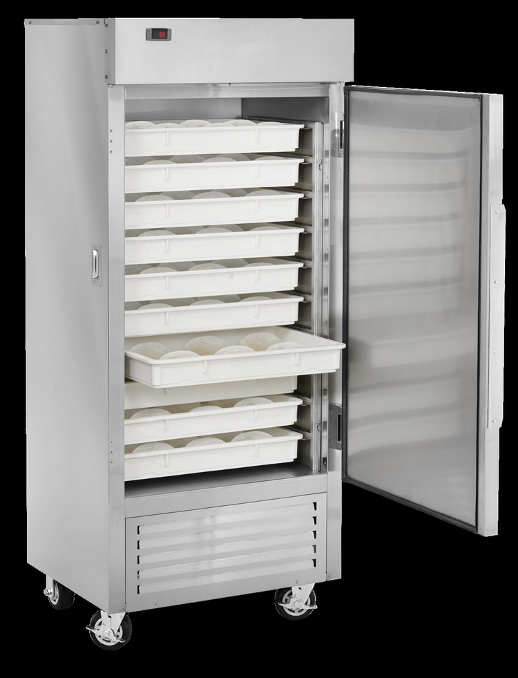 Product image #5 for Mobile Refrigerated Dough Retarder Cabinet, 10 Tray Capacity, Stainless Steel
