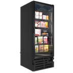 Thumbnail image #1 for Imbera LTF23 BB LOCKING 1-Section Glass Door Freezer Merchandiser, Black, Locking, Bottom-Mounted Refrigeration