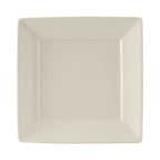 Thumbnail image #1 for Tuxton China DuraTux®© BEH-0845 Ceramic Square Plate, 8-1/2", Wide Rim, American White/Eggshell 1 Dozen