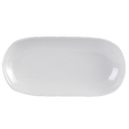 Thumbnail image #1 for Steelite International Steelite Performance, Taste 11070577 Oval Taster Tray, 10 x 5 x 1.125 in, Alumina Vitrified