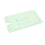 Thumbnail image #1 for Thunder Group PLPA7000CS Full-Size Slotted Polycarbonate Food Pan Cover with Built-In Handle Case of 24