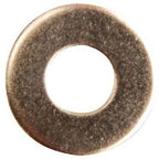 Thumbnail image #1 for AllPoints Foodservice Parts & Supplies 1761314 Steel Nickel-Plated Washer, 3/4" OD x 5/16" ID