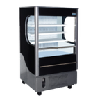 Thumbnail image #1 for Ojeda USA ALPA-55H Refrigerated Open-Air Merchandiser, 59"H x 35"W, 7.3 cu. ft., 3 Adjustable Shelves, LED Lighting