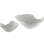 Thumbnail image #2 for Ten Strawberry Street Whittier WTR-6SAMBWL Porcelain Samurai Bowl, 10 oz, 7-1/4" x 5-3/8" Case of 36
