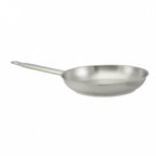Thumbnail image #1 for Libertyware SSFRY12 12-Inch Uncoated Stainless Steel Fry Pan with Welded Handle, Aluminum-Clad Induction-Ready Bottom Case of 4