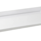 Thumbnail image #1 for G.E.T. Siciliano ML-242-W Rectangular Melamine Display Platter, 28" x 16", White