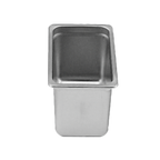 Thumbnail image #1 for Thunder Group STPA3136 1/3 Size Solid Steam Table Pan, 6" Deep, Anti-Jam, 24 Gauge 18/8 Stainless Steel Case of 24