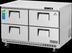 Thumbnail image #5 for Everest Refrigeration Two-Section Undercounter/Worktop Refrigerator with 4 Drawers, 14 Cu. Ft., Rear-Mounted Self-Contained R290