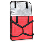 Thumbnail image #2 for New Star Foodservice Inc. 50097 Insulated Pizza Delivery Bag, Red, 20"W x 20"D x 5"H Case of 5