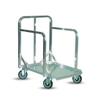 Thumbnail image #1 for Renfro Industries Inc. RIBKAPSDR21826 2-Tier Sheet Pan Dolly for 18 x 26 in Trays, 900 lb Capacity, 5 in Polyurethane Casters