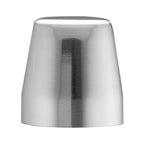 Thumbnail image #1 for TableCraft Products 377C Replacement Cocktail Shaker Cap, Stainless Steel, Mirrored Finish Case of 100