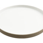 Thumbnail image #1 for G.E.T. 21379-TOH/SND . . Round Melamine Plate, 10-1/2 in, Touch of Honey Interior/Sandstone Exterior Case of 12