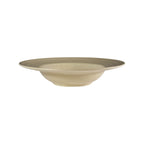 Thumbnail image #1 for Global Tableware Collective Mesa Ceramics FF7112534357 Round Stoneware Pasta Bowl, 9.25 oz, 10.75" x 2.125", Loops, Beige