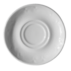 Thumbnail image #1 for Tableware Solutions USA Mont Blanc by Continental 66CCMOB307 6-Inch Round White Double-Well China Saucer Case of 24