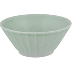 Thumbnail image #1 for Libbey Edge by Bauscher 6766113B1000000 Porcelain Conical Pasta Bowl, 12.5 oz, 5-2/7" Diameter, Sea