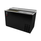Thumbnail image #1 for Fagor Refrigeration FBC-50 Bottle Cooler, Flat Top, 50-1/2"W, Deep-Well Horizontal, Side-Mounted Compressor, Black Exterior