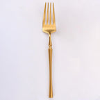 Thumbnail image #1 for Kadra Kitchenware Vikko Dine VF-SF30-IG Salad Fork, 7", Brushed Gold 18/10 Stainless Steel Case of 12
