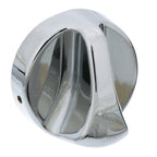 Thumbnail image #1 for AllPoints Foodservice Parts & Supplies Mavrik 8010497 Burner Control Knob, 2-3/4" Diameter, 1/4" D-Stem, Set Screw