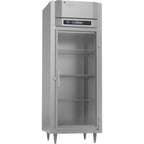 Thumbnail image #1 for Victory Refrigeration UltraSpec™ RSA-1D-S1-EW-G-HC One-Section Reach-In Refrigerator, 24.08 cu. ft., Glass Hinged Door, Stainless Exterior