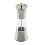 Thumbnail image #1 for TableCraft Products 11689 Salt & Pepper Mill Set, Stainless Steel, 7"H x 2-1/2" Diameter, Set of 2 Case of 6