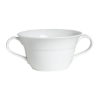 Thumbnail image #1 for Steelite International Rene Ozorio, Aura 6300P064 Handled Soup Cup, 10 oz, Porcelain, 6.25" x 2.5" Case of 2 Dozen
