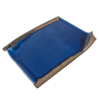 Thumbnail image #1 for Korin Inc PLL-127 Dual Wide Rectangular China Plate, 12"L × 9"W × 1.5"H Case of 2
