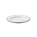 Thumbnail image #1 for Tramontina USA, Inc. 80401-073 Blue Porcelain Dessert Plate, 8.7" Round, Embossed Rim Case of 12