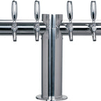 Thumbnail image #5 for Micro Matic USA Metropolis METRO-T-10PSSKR 10-Faucet Countertop Glycol-Cooled T-Style Draft Beer Tower, 34-Inch, Polished Stainless Steel