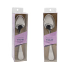 Thumbnail image #1 for CAC China 3133-03 Tulip CPK Dinner Spoon, 7-1/4", Extra Heavy Duty, 18/0 Stainless Steel Case of 25 Dozen
