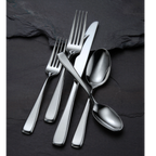 Thumbnail image #2 for 1880 Hospitality Perimeter by Oneida® T936FDIF European Table Fork, 8", Beveled Handle, 18/10 Stainless Steel Pack of 1 Dozen