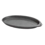 Thumbnail image #1 for Alegacy Foodservice Products BG77P Oval Cast Iron Platter, 9-1/4 x 7-1/2 Inch Case of 12