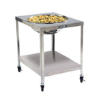 Thumbnail image #1 for Lakeside Manufacturing Prisonbilt PB713 Mobile Mixing Bowl Stand for 80 qt Bowl, Stainless Steel, 4-Inch Swivel Casters