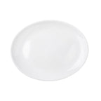 Thumbnail image #1 for TableCraft Products Sierra Collection™ 11526 Melamine Oval Serving Platter, White, 14-1/4" x 11-1/4" Case of 10