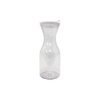 Thumbnail image #1 for CAC China DCTL-05 Clear Plastic Beverage Decanter with Cover, 0.5 qt. Case of 24