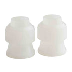 Thumbnail image #1 for TableCraft 13555 Polyethylene Coupler, 1-1/4" W x 7/8" D x 7/8" H Case of 96