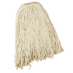 Thumbnail image #1 for Libman Commercial 976 Wet Mop Head, #32, Cut-End, 4-Ply, 1-1/4" Band, Recycled Cotton Blend, White Case of 6