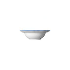 Thumbnail image #2 for Steelite International Folio, Porcelain 62579FP816 Round Porcelain Rim Fruit Dish, 5.5" x 1.75", Adelina Double Line Blue Case of 2 Dozen