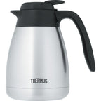 Thumbnail image #1 for Cardinal Push Button By Thermos FN357 Push Button Carafe, Stainless Steel, 34 oz Case of 6