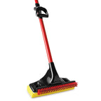 Thumbnail image #1 for Libman Commercial 3958 Mop with 10-Inch Scrub Brush, 11-Inch Wide, 53.75-Inch Tear-Resistant Steel Handle Case of 4