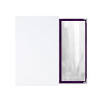 Thumbnail image #1 for Risch SEWNAAP 4.25X11/8.5X14-NYLON Sewn Nylon Add-A-Page Menu Insert, Clear Pocket, 4-1/4 x 11 for 8-1/2 x 14 Menu Case of 24