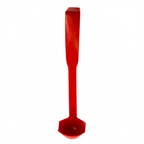 Thumbnail image #1 for Alegacy Foodservice Products PC1011-20 1/2 oz Red Polycarbonate Sauce Ladle, 11" Case of 12