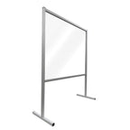 Thumbnail image #1 for AARCO Products CTS3040 Countertop Sneeze Guard, Clear Acrylic, 40"W x 30"H, with Pass-Thru