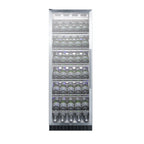 Thumbnail image #2 for Summit Commercial SCR1401LHCH Freestanding 35-Bottle Wine Cooler, 24"W, Left-Hand Swing, Black Exterior