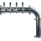 Thumbnail image #5 for Micro Matic USA TT-L-4KR-11 4-Faucet Countertop Glycol-Cooled Stainless Steel Draft Tower