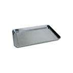 Thumbnail image #1 for Korin Inc TK-115-20 Rectangular Stainless Steel Pan, 8"L x 5-1/2"W x 1/2"H, Dishwasher Safe