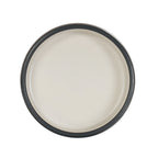 Thumbnail image #2 for Cal-Mil Hudson 22027-13103 Ramekin, 4 x 4 x 1.5 in, Raised Rim, Matte Black & Ivory Two-Tone, Melamine Case of 6