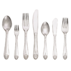 Thumbnail image #1 for Alegacy Foodservice Products Duchess 1710 Bouillon Spoon, 5-7/8", Extra Heavy Weight, 18/0 Stainless Steel, Mirror Polish Case of 24 Dozen